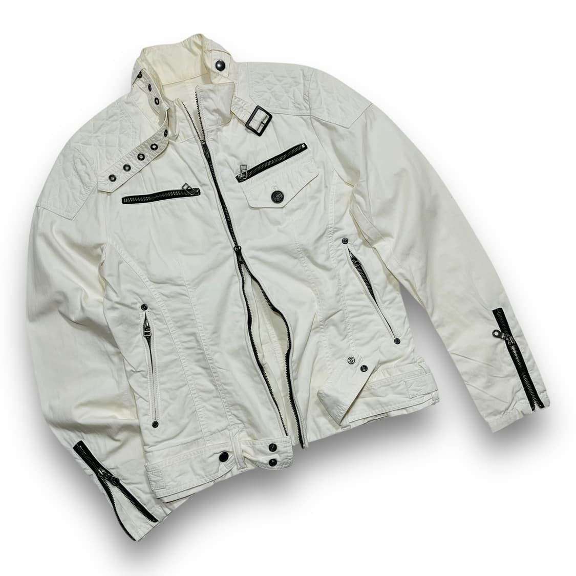 DIFFRENCE White Chic Two-Way Jacket 상품이미지1