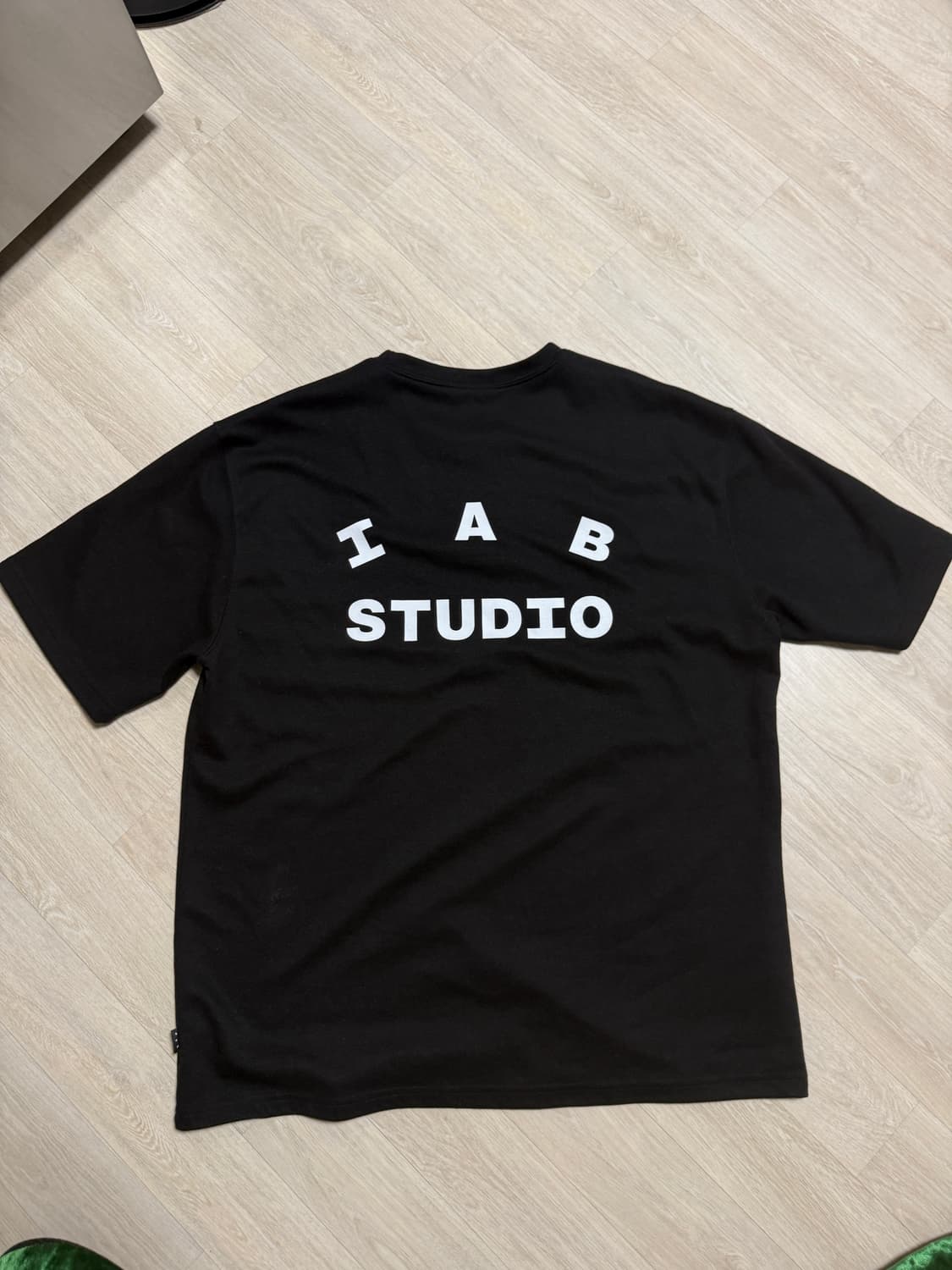 아이앱 스튜디오 블랙 반팔티 XL 상품이미지2