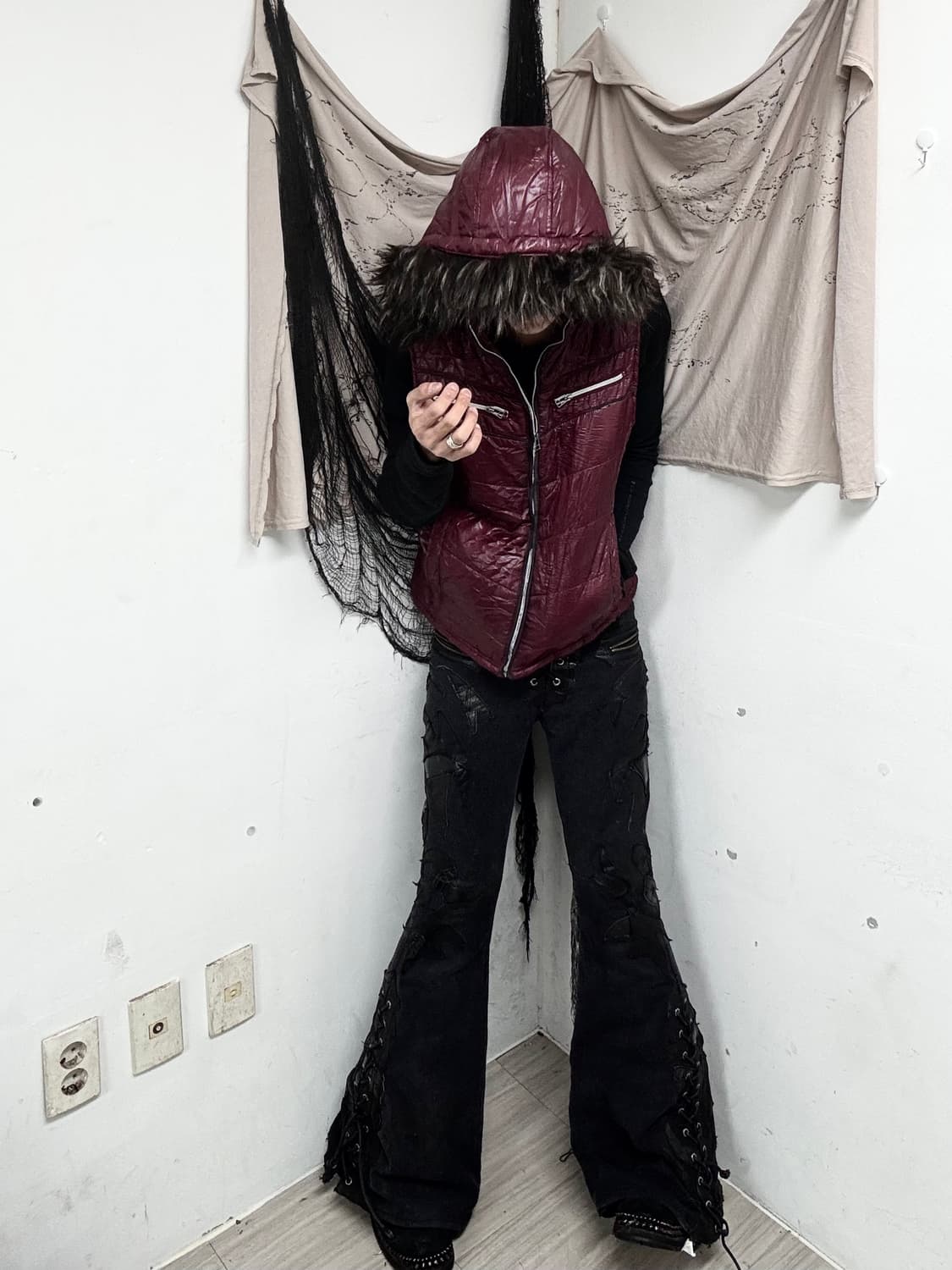 [Journal Report]VEKI Burgundy Black Fur  상품이미지2