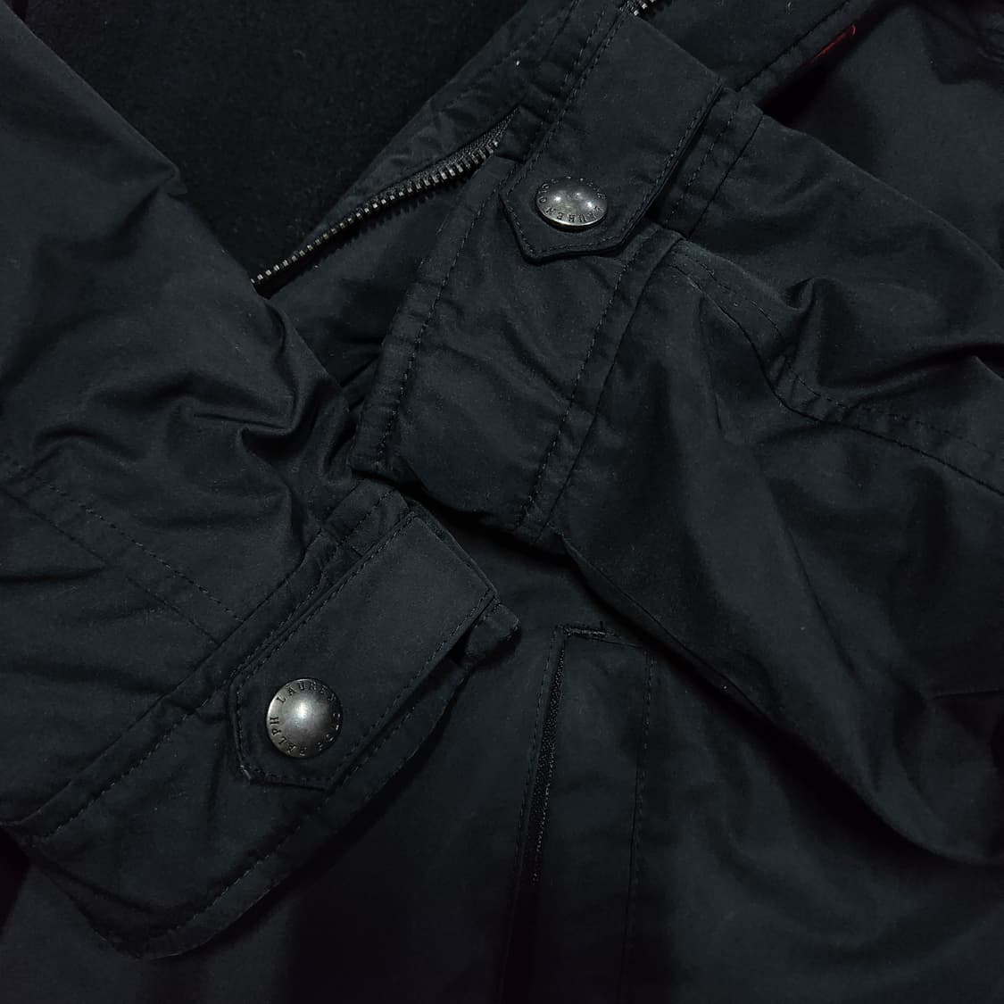 폴로 랄프로렌 블루종 블랙 바람막이 점퍼 상품이미지7