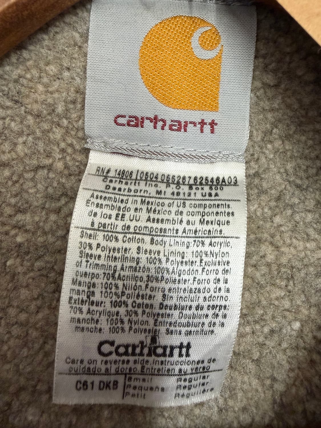 N162. 칼하트 자켓 상품이미지3