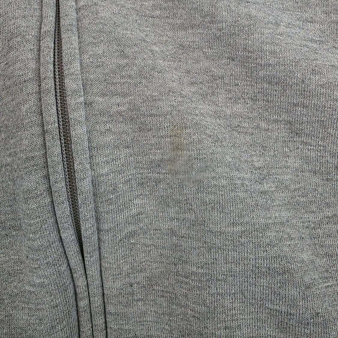 [XL] 90s 빈티지 러셀 애슬레틱 후드집업 그레이 ver. 스테인2 상품이미지3