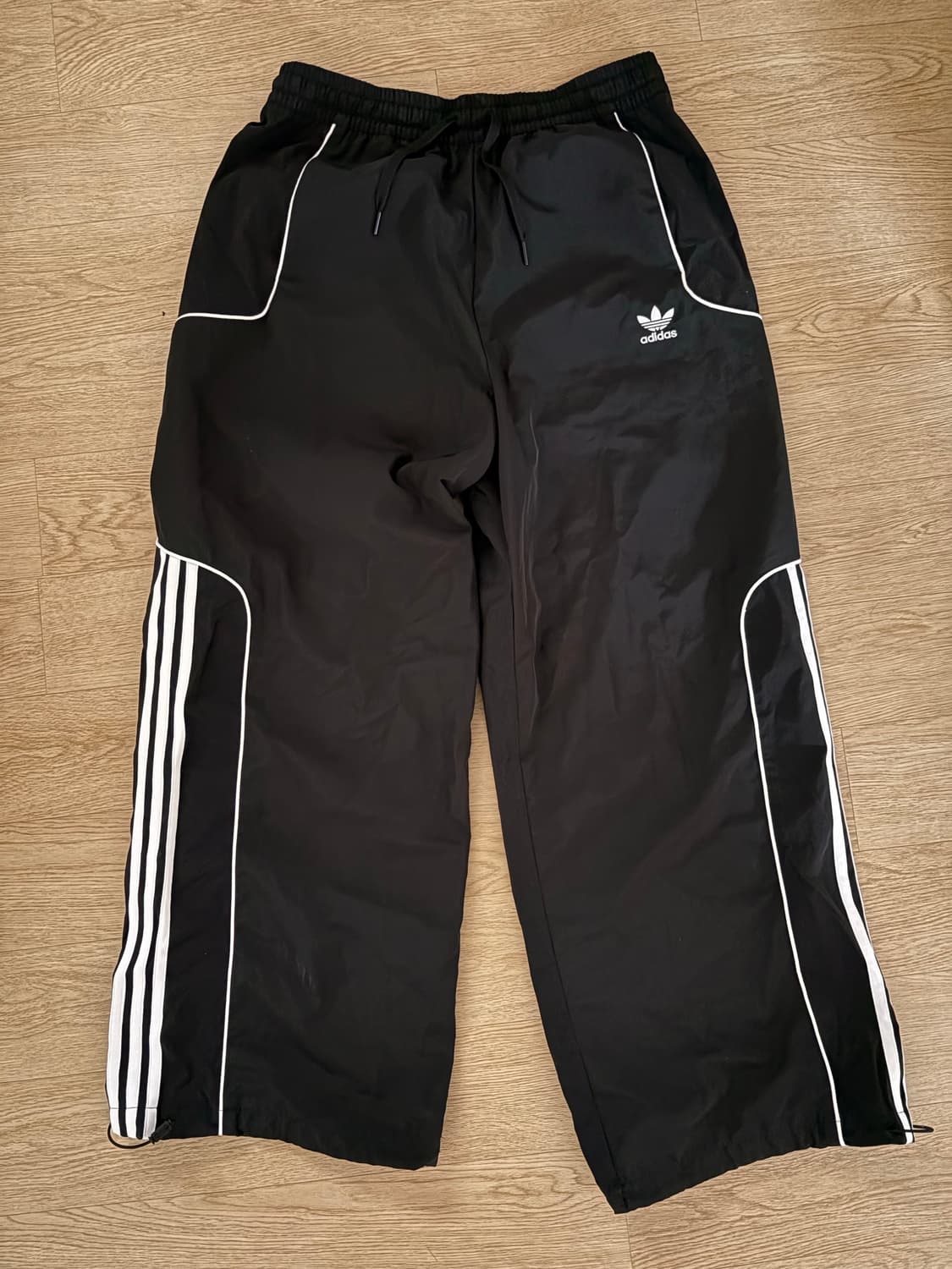 아디다스 와이드 트랙팬츠 L 상품이미지1