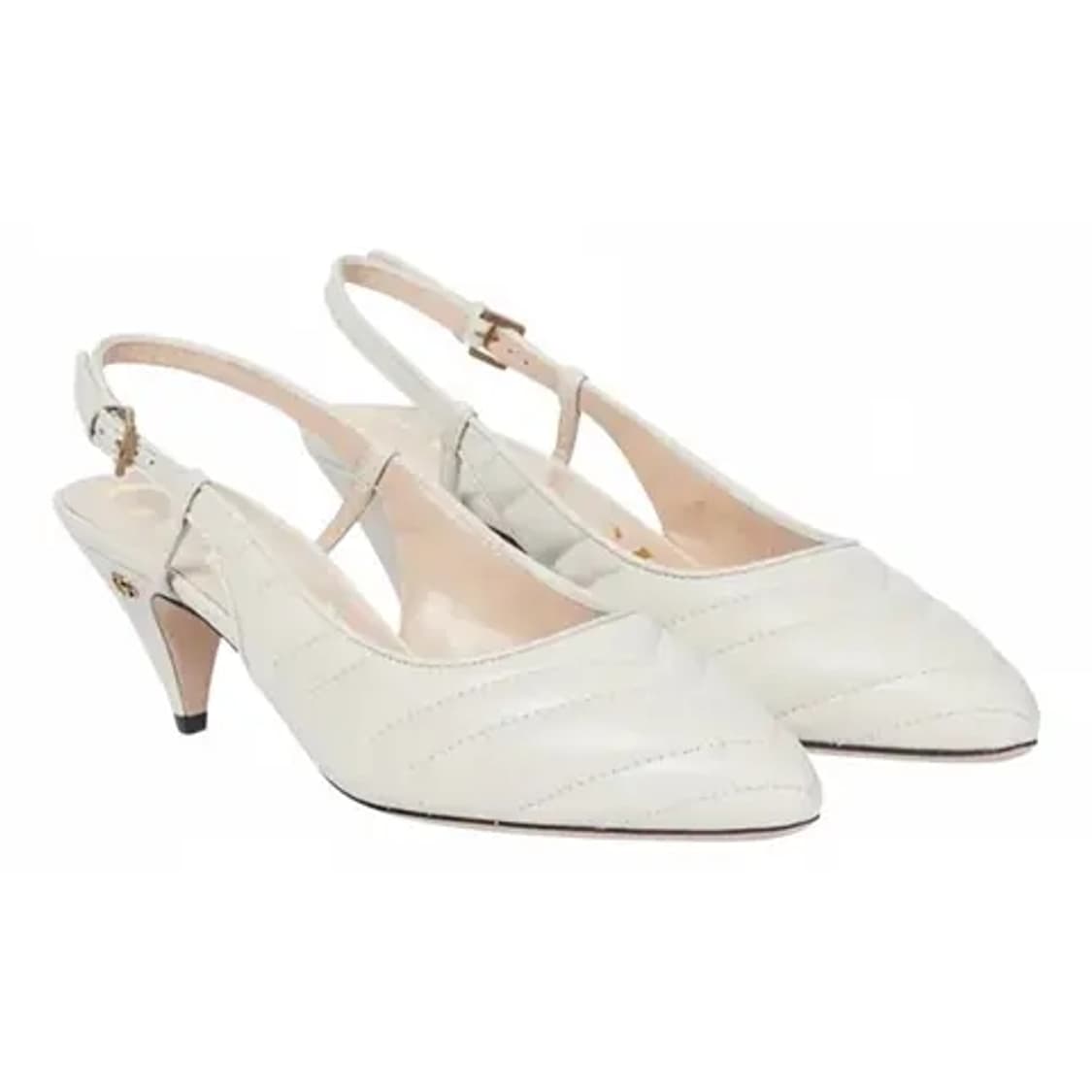 [풀구성품]구찌 마테라세 슬링백 펌프스 235 풀구성 상품이미지2