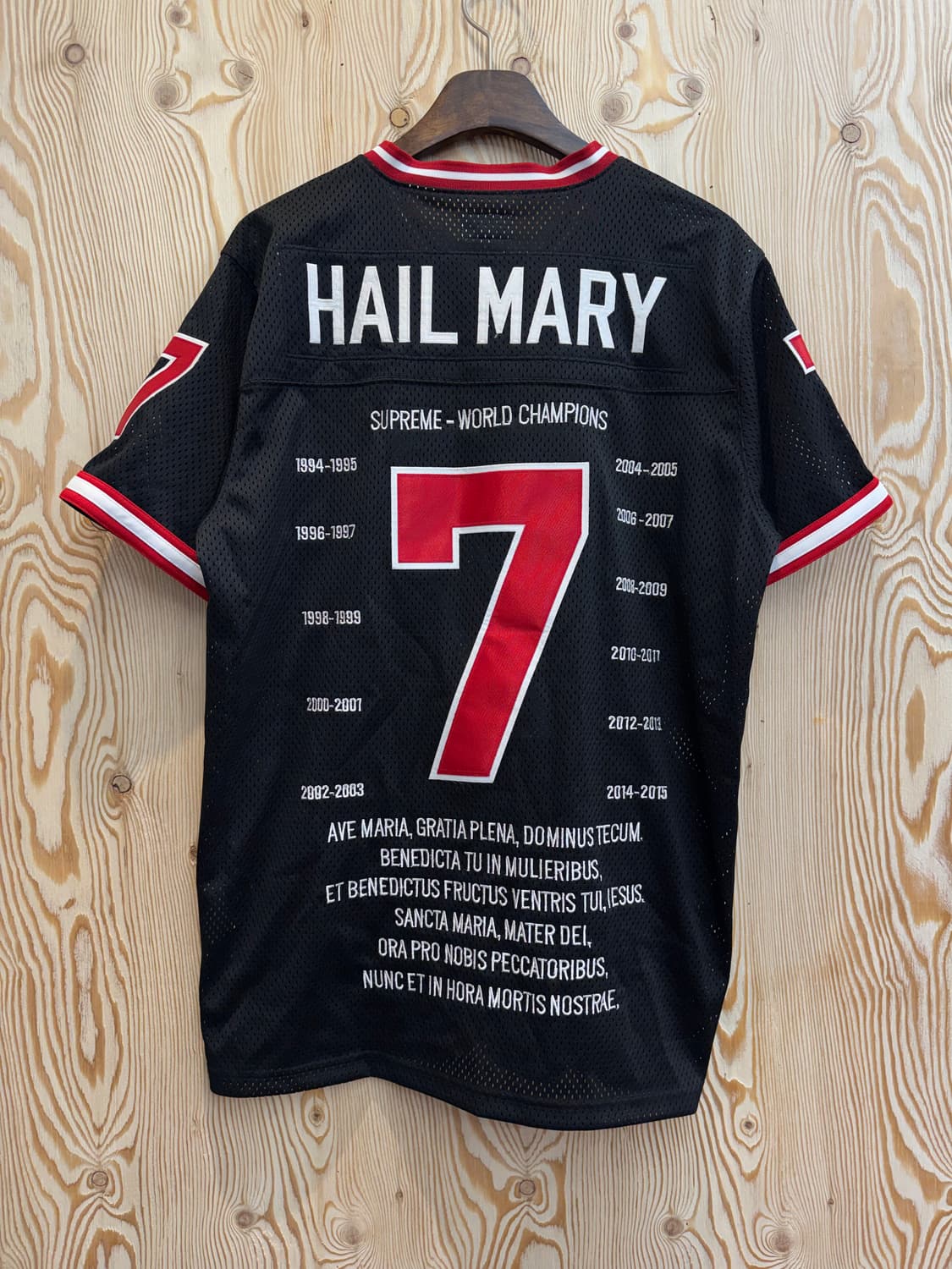 14ss 슈프림 헤일메리 풋볼 져지 상품이미지4