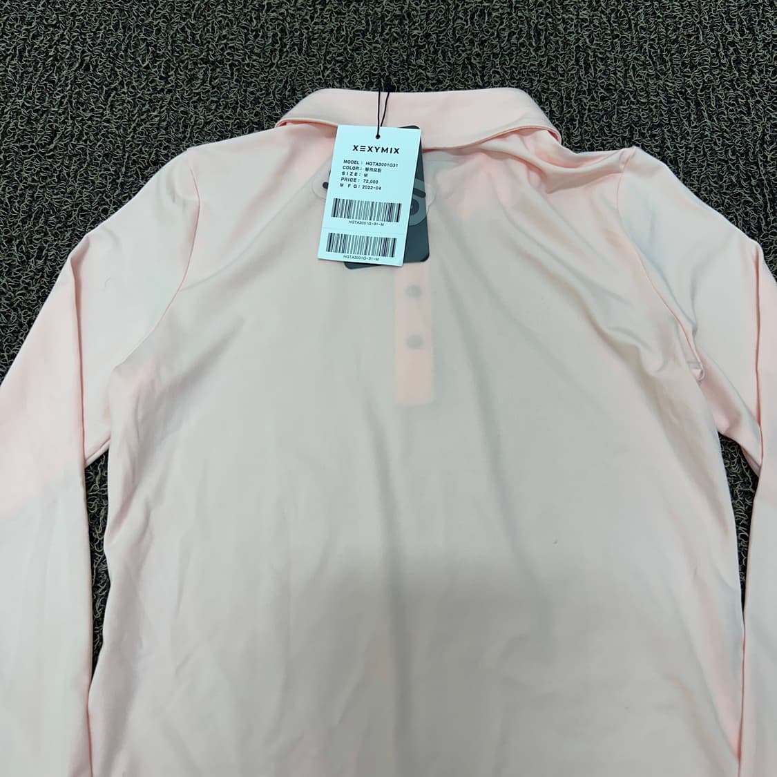 [새상품] 젝시믹스 여성 골프웨어 기능성 긴팔티셔츠 핑크 M 상품이미지7