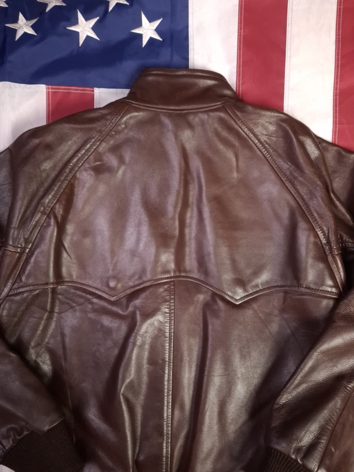 새제품급 오리지날 일본판 쿠시타니 리얼레더 바라쿠타 자켓 상품이미지8
