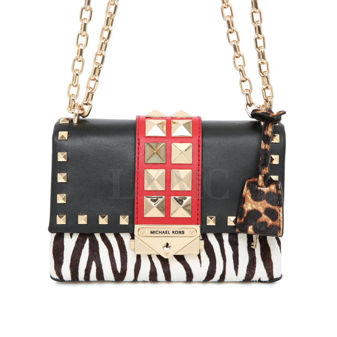 마이클코어스 씨씨 미니 체인백 레오파드 숄더 플랩백 상품이미지2