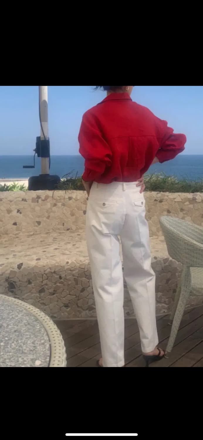 파운더스 마르셀 팬츠 화이트 상품이미지6