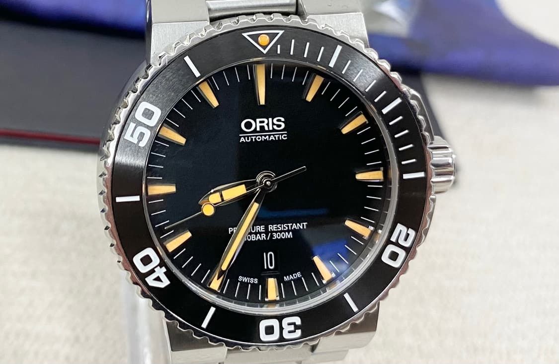 오리스 애커스 검주 43mm 오토메틱 남성용 스틸 상품이미지1