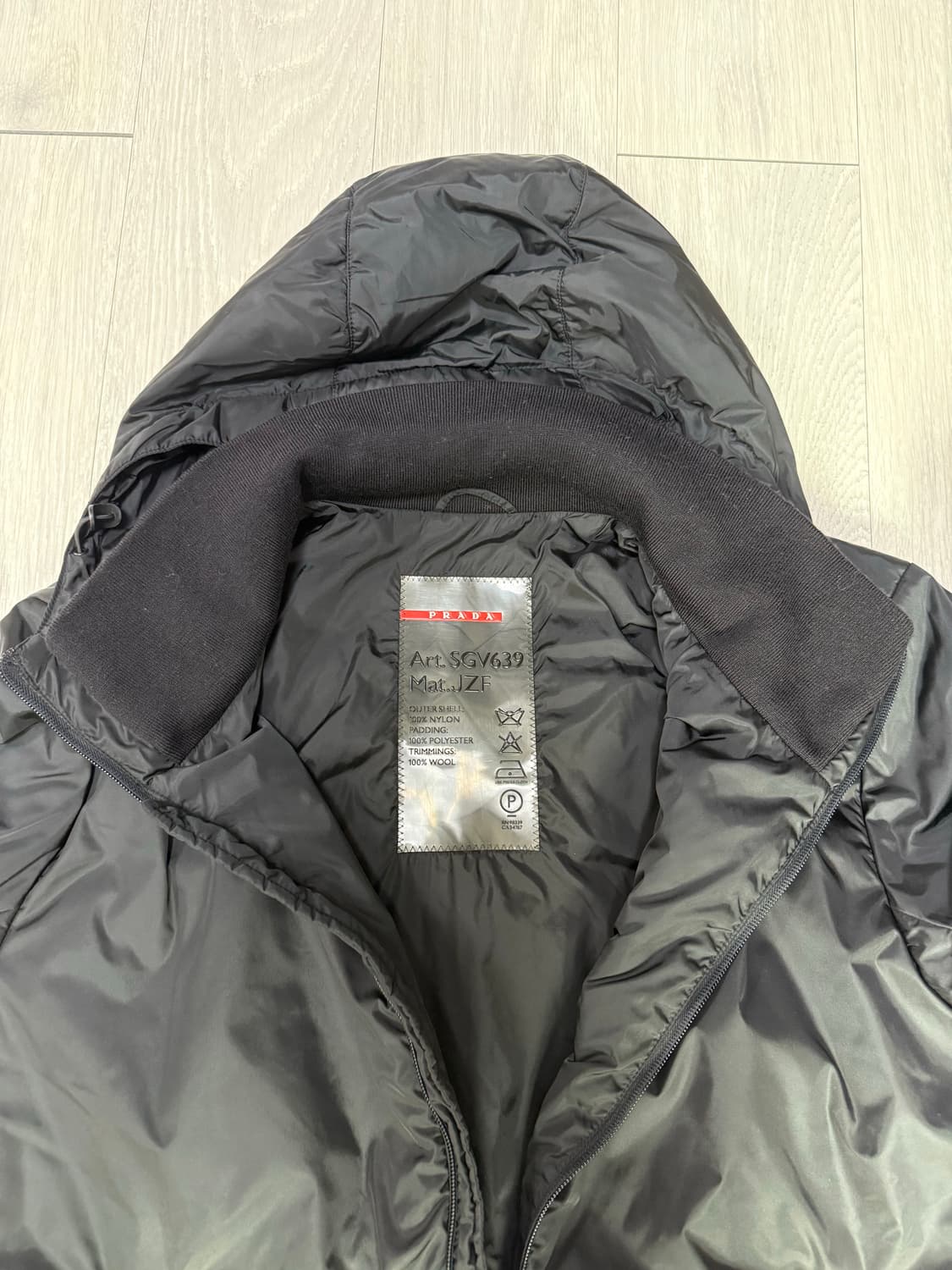 (50)  prada 프라다 스포츠 리나일론 자켓 상품이미지4