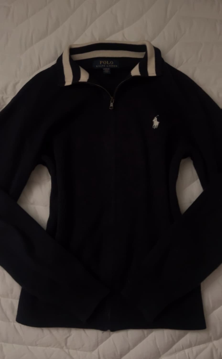 폴로 니트 집업 상품이미지1