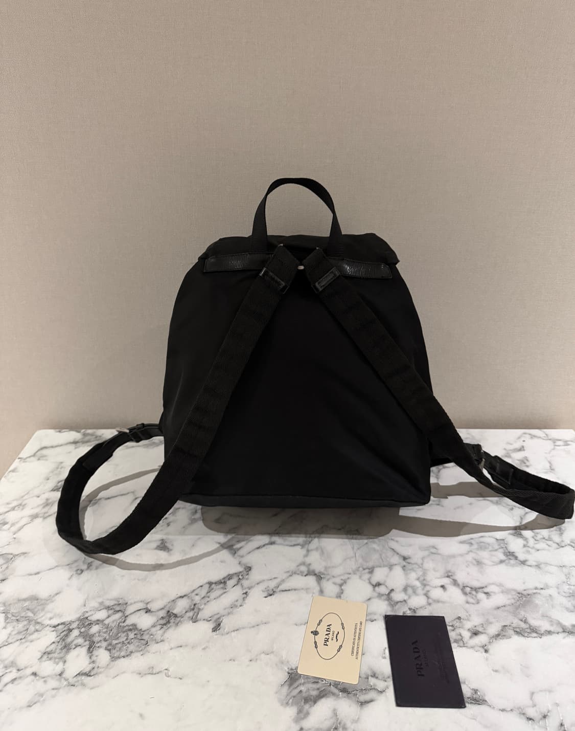 정품 프라다 백팩 미듐  상품이미지3