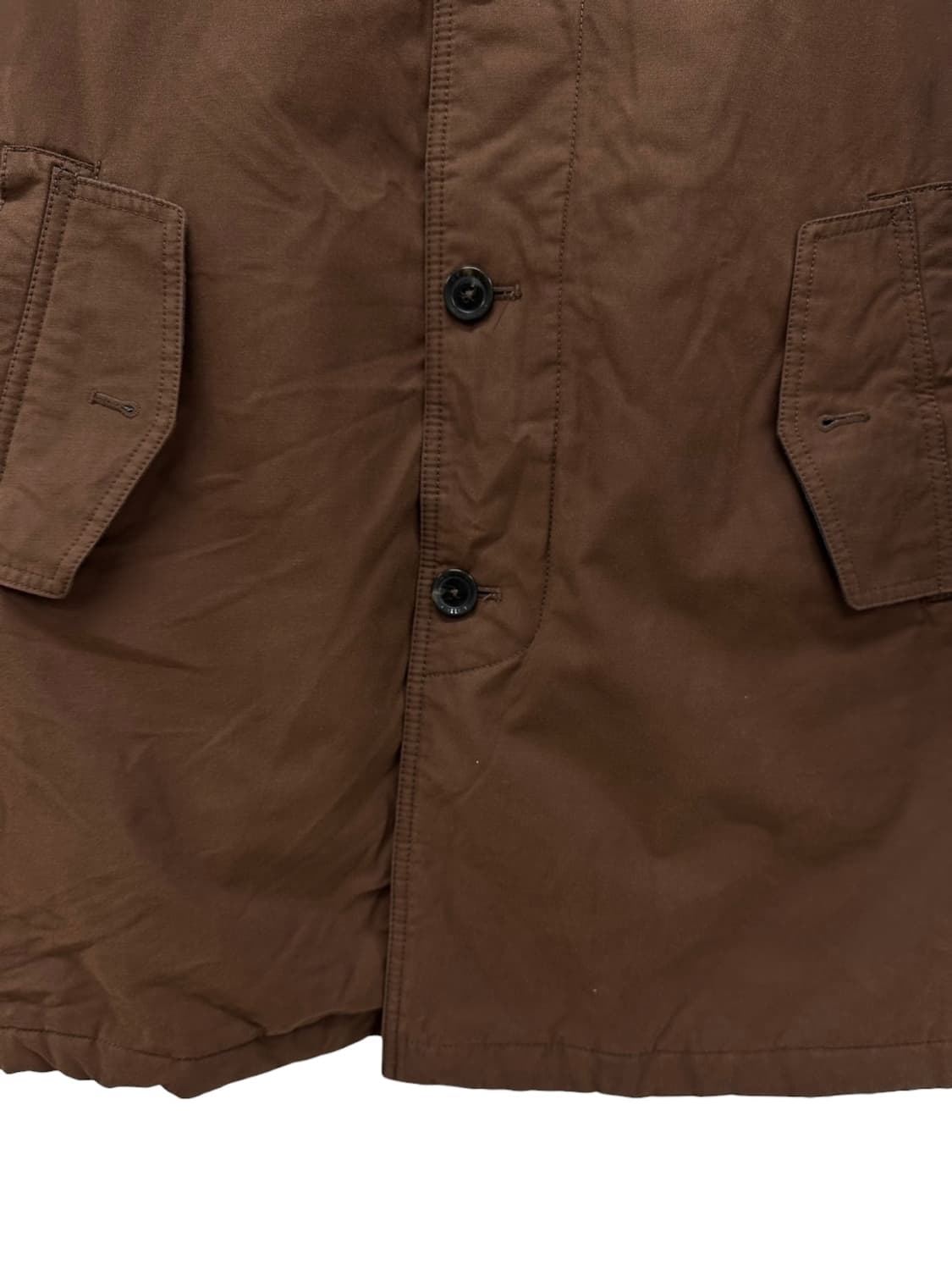 헨리코튼 구스다운 패딩코트 브라운 (XL)  상품이미지4