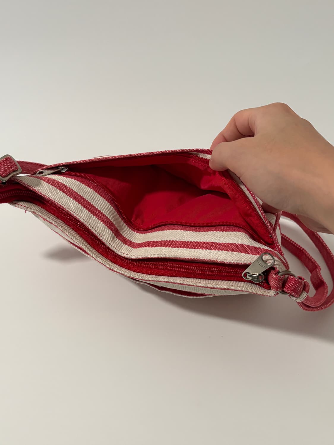 Stripe Canvas Mini SHholder Bag 상품이미지6