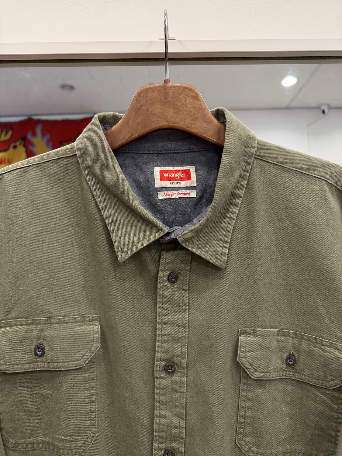 Wrangler 랭글러 컴포트 워크 셔츠 상품이미지3