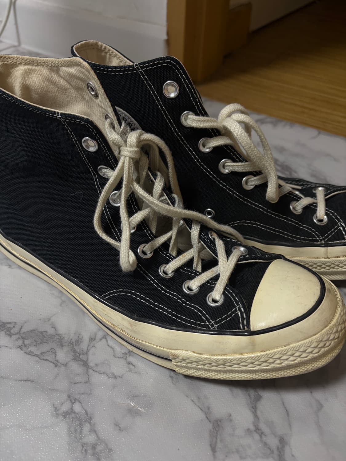 [280] 컨버스 척 70 하이 블랙 상품이미지3