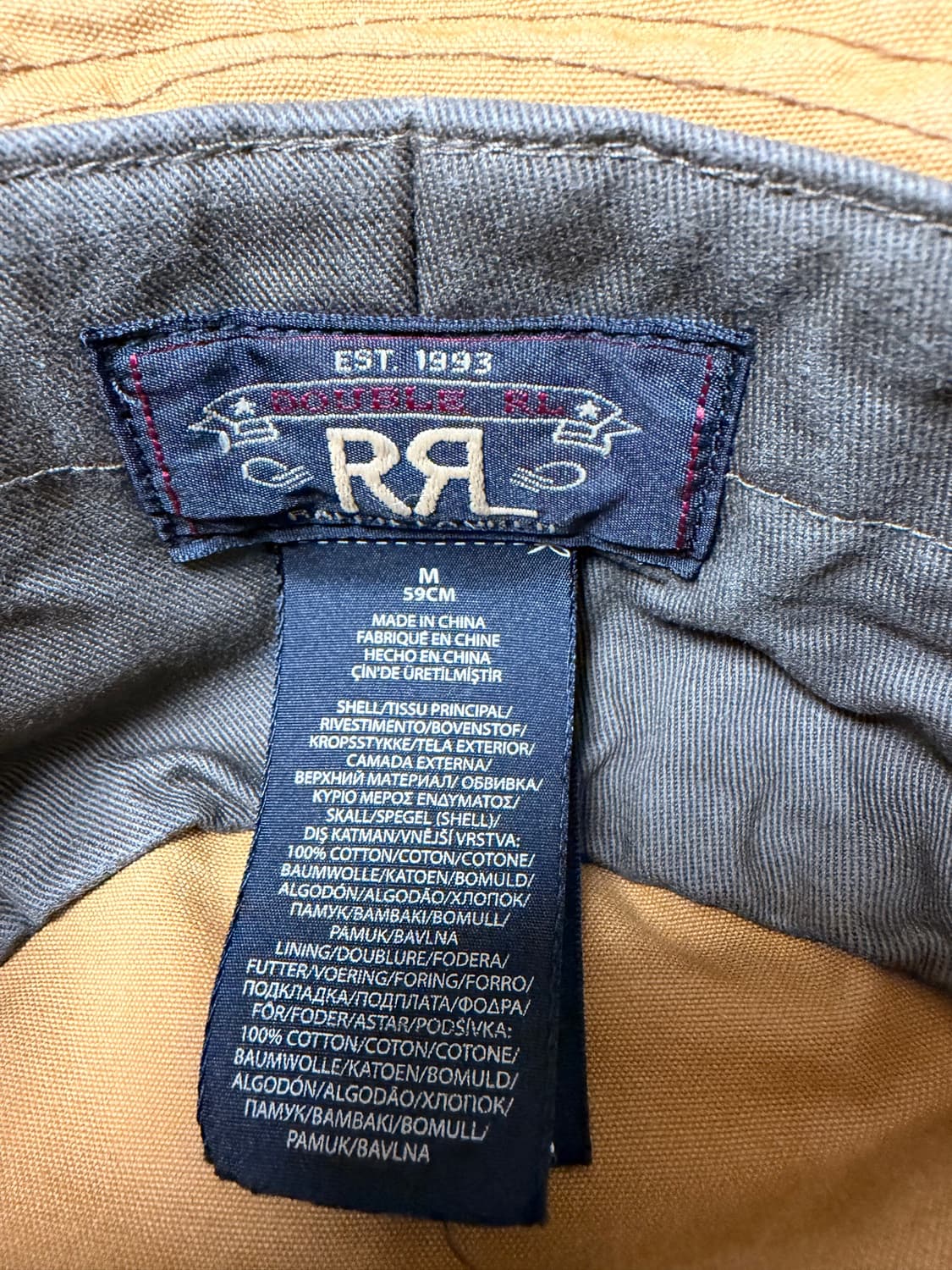 rrl 오일클로스 버킷햇 상품이미지3