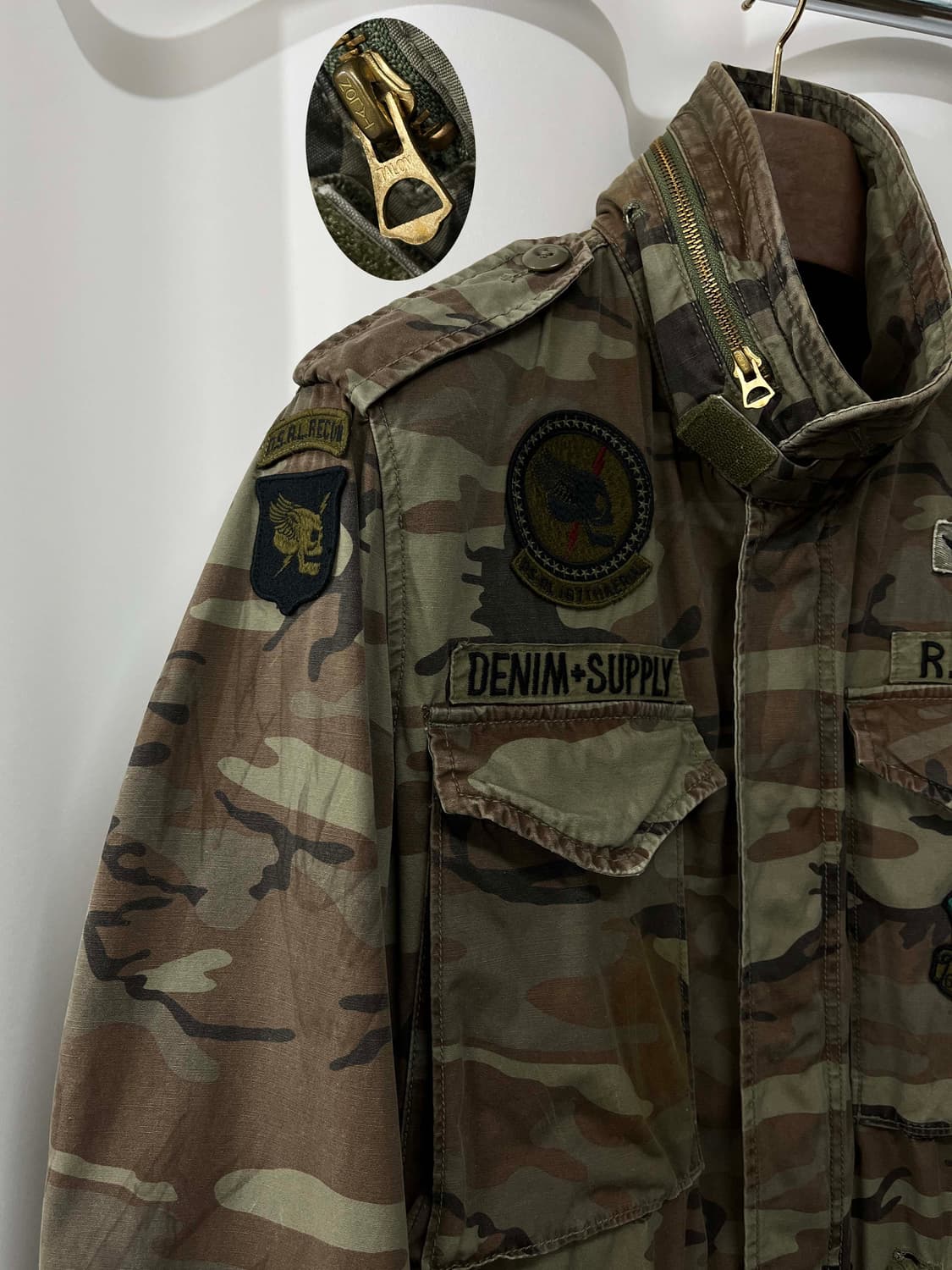 폴로 랄프로렌 BDU 공수부대 전술 비행단 M65 필드자켓 상품이미지5