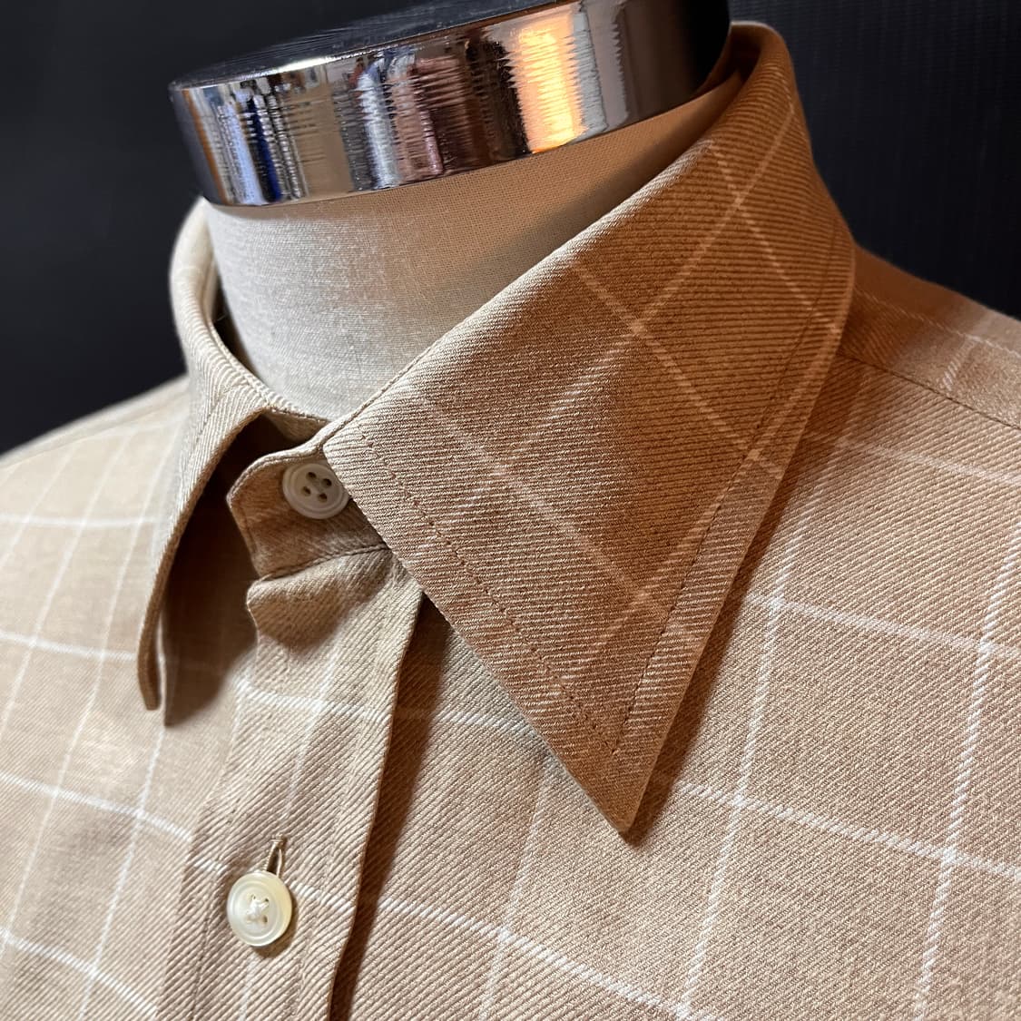 던힐 코튼 캐시미어 혼방 셔츠 상품이미지1