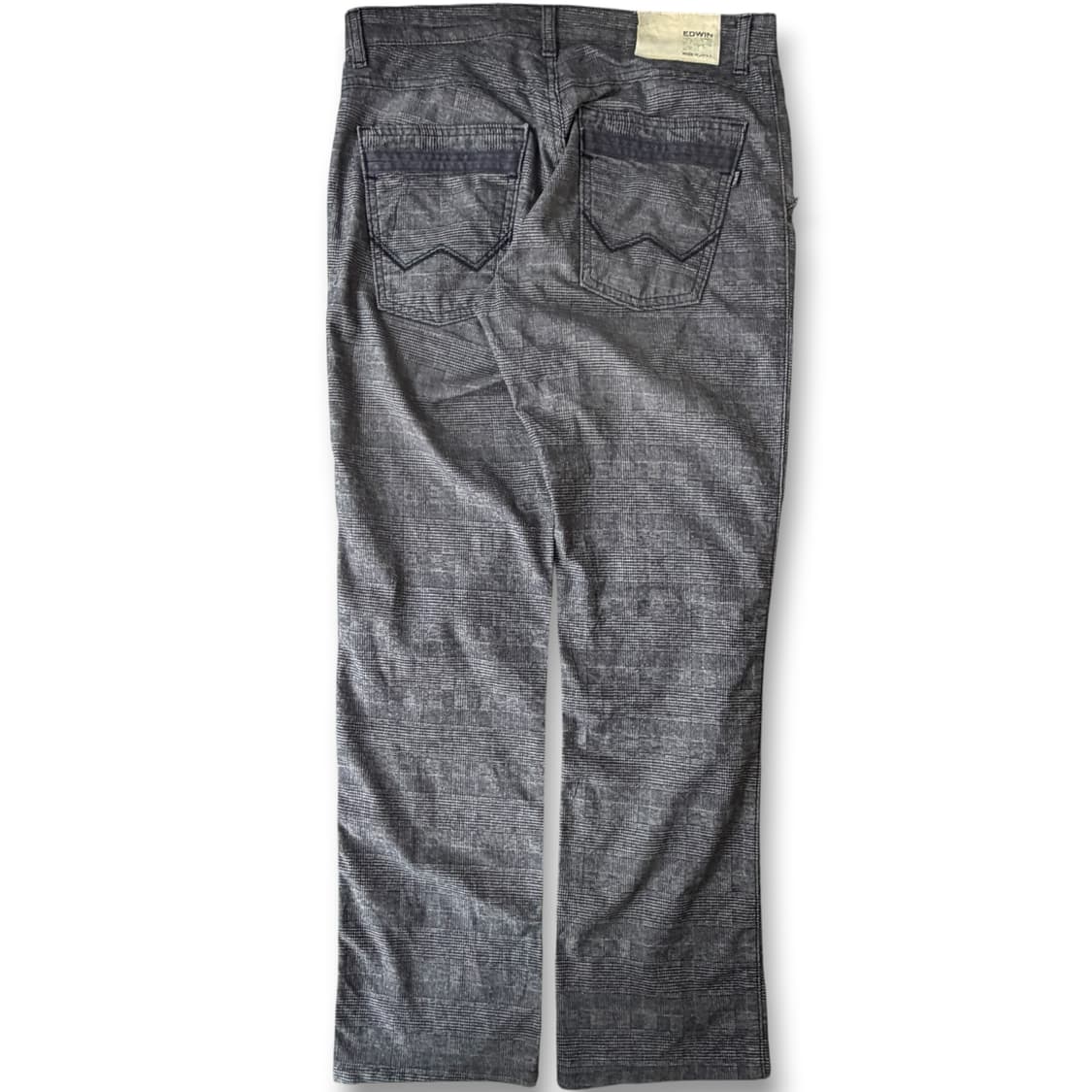 (32) 에드윈 체크 패턴 웜 팬츠 상품이미지2