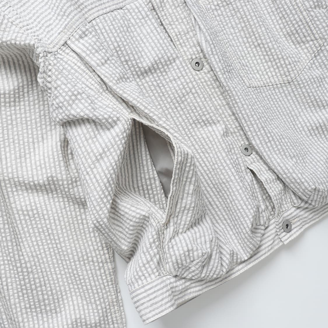 BEAMS Seersucker Balloon G Jacket 상품이미지8