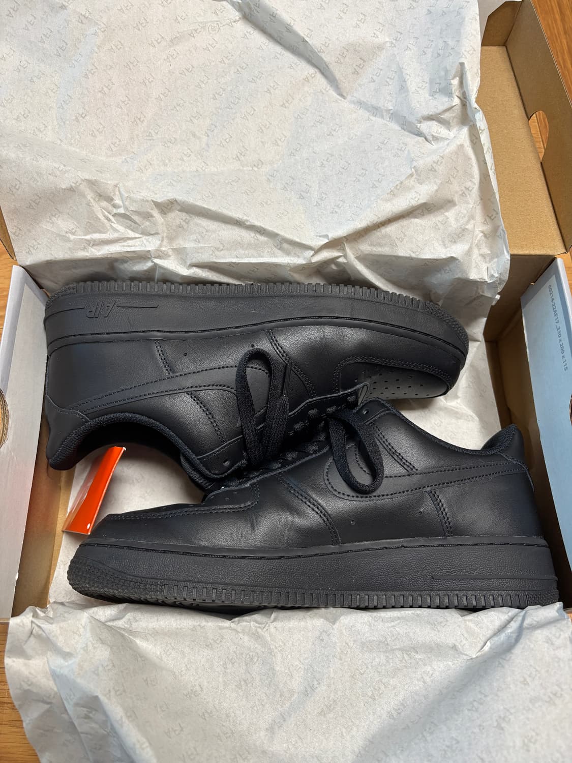 나이키 에어포스 블랙 265 상품이미지1