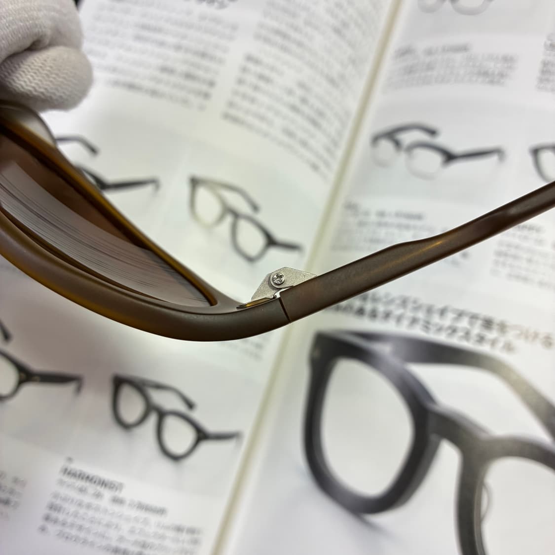 SAMA T3 고글형 뿔테 브라운 안경 선글라스 상품이미지3