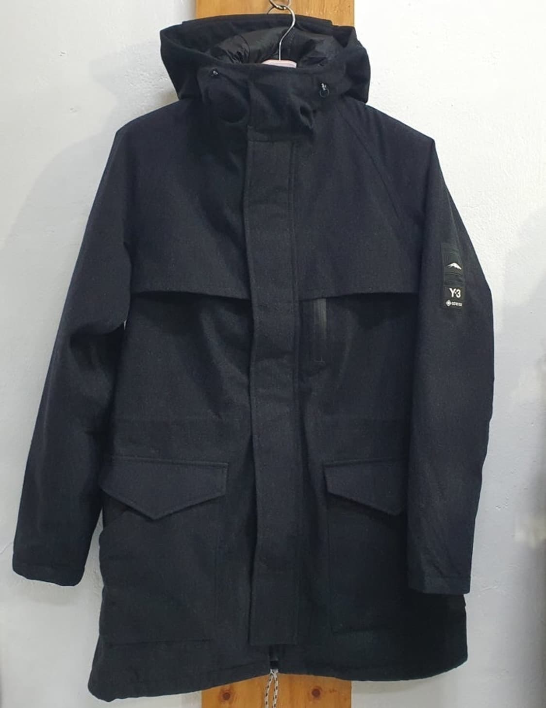 Y-3 요지야마모토 고어택스 패딩 반코트(100) 상품이미지1