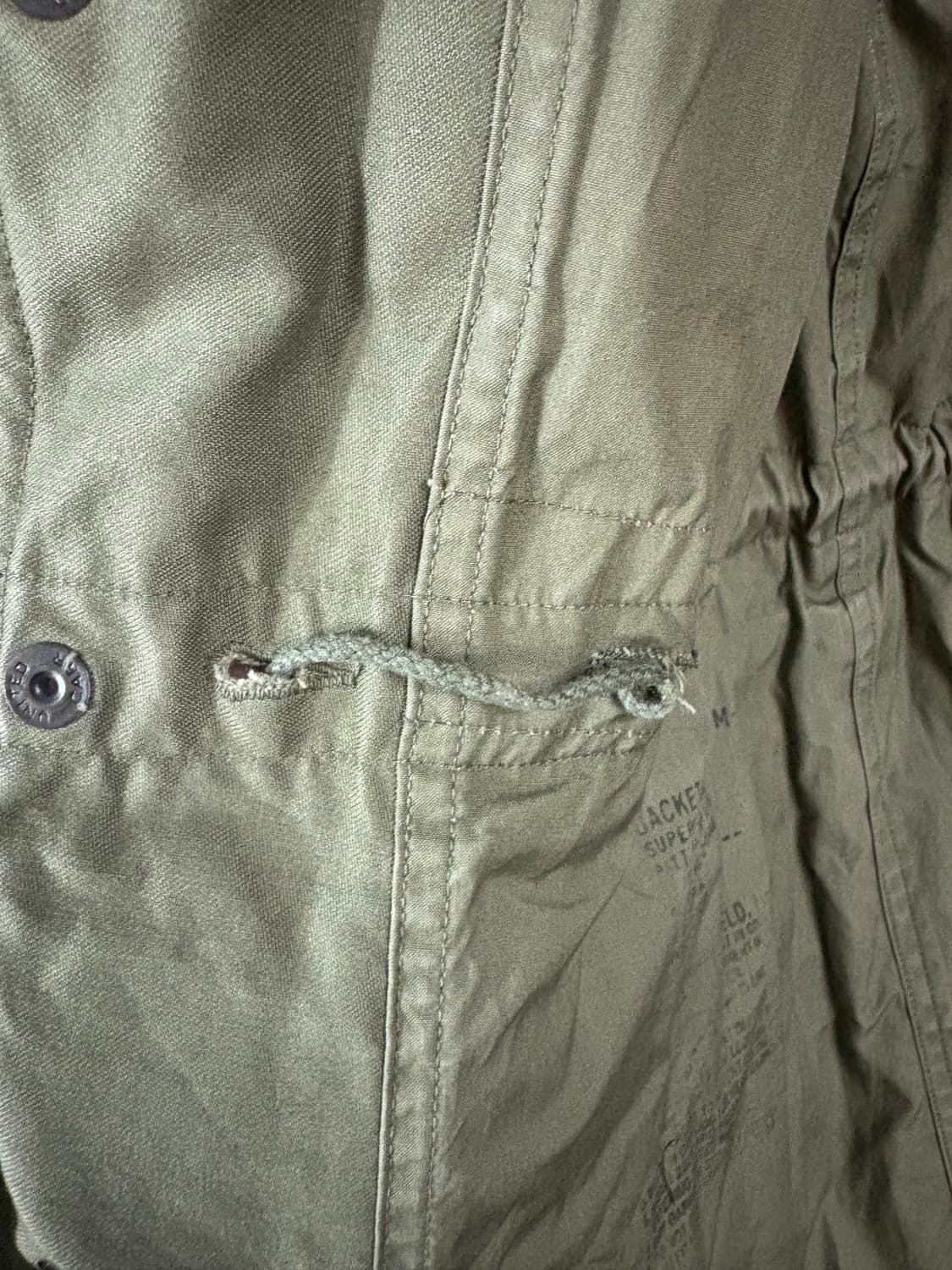 50‘s U.S Army M-51 Field Jacket. Hu 상품이미지10