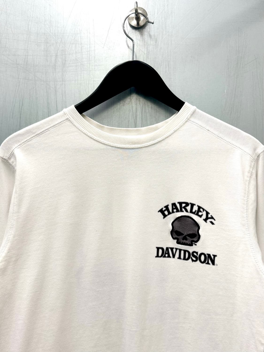 Harley Davidson 할리데이비슨 화이트 색상 윌리 G스컬 롱슬리 상품이미지2