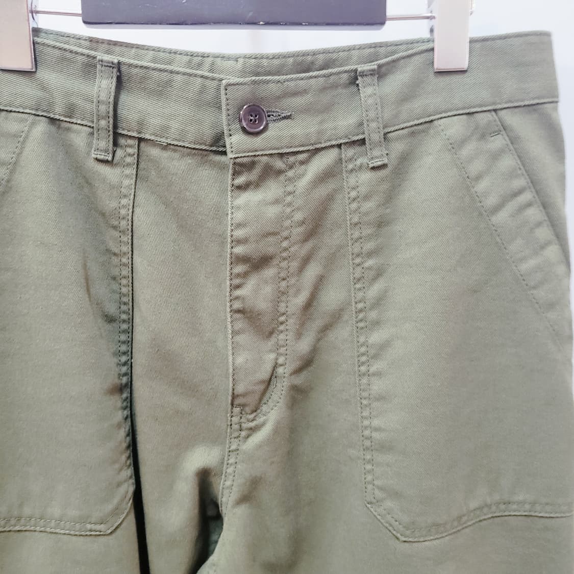 L) 유니폼브릿지 카키 데님바지  상품이미지4