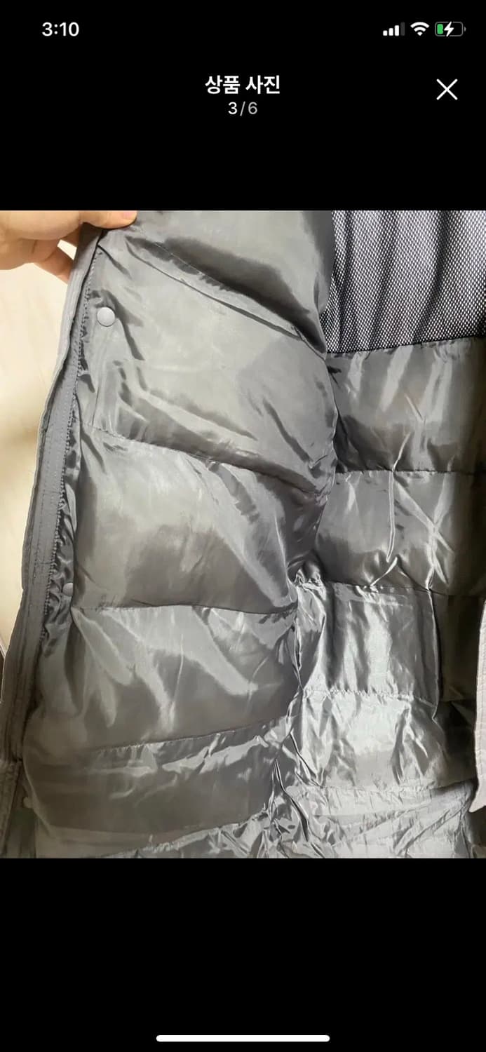 [CODE GRAPHY] 코드그라피 프리마로프트 몬스터 롱파카  L사이즈 상품이미지3