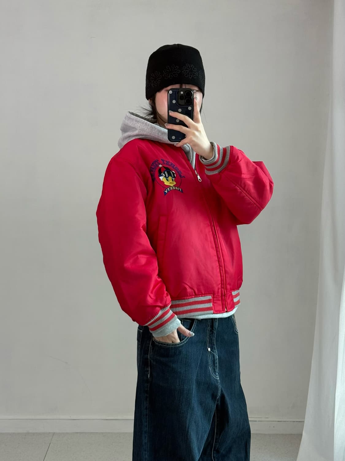 루니툰즈 레드 자수 자켓 상품이미지5