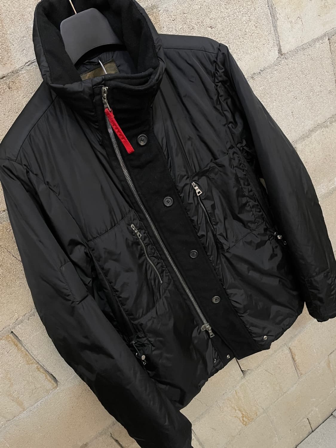 00s 프라다 스포츠 하이 넥 푸퍼 자켓 상품이미지4