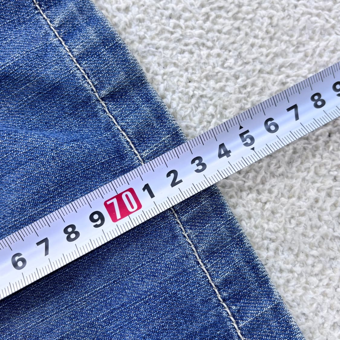 30 빈티지 데님 버뮤다 카고 팬츠 0409E 상품이미지6