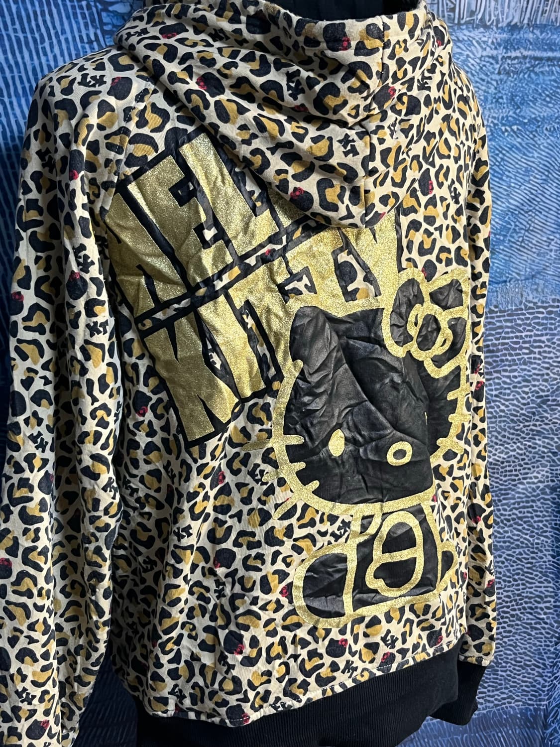 Hello Kitty 레오파드 후드집업 상품이미지8