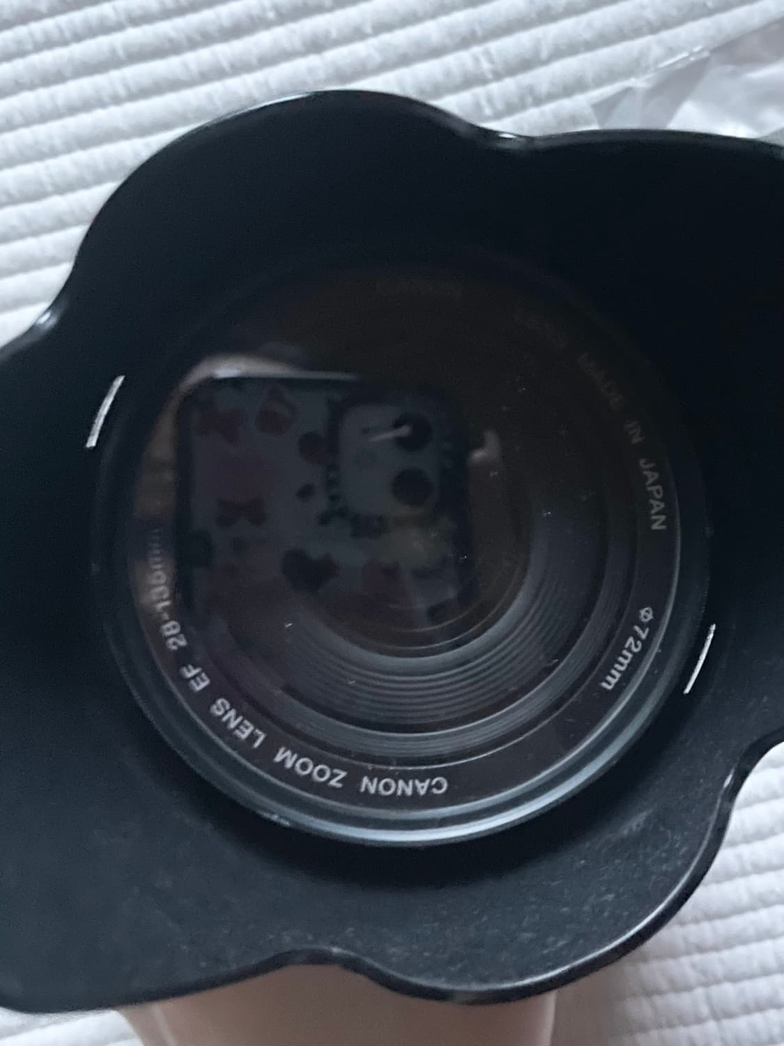 캐논 28-135mm 렌즈+후드+캡 상품이미지4