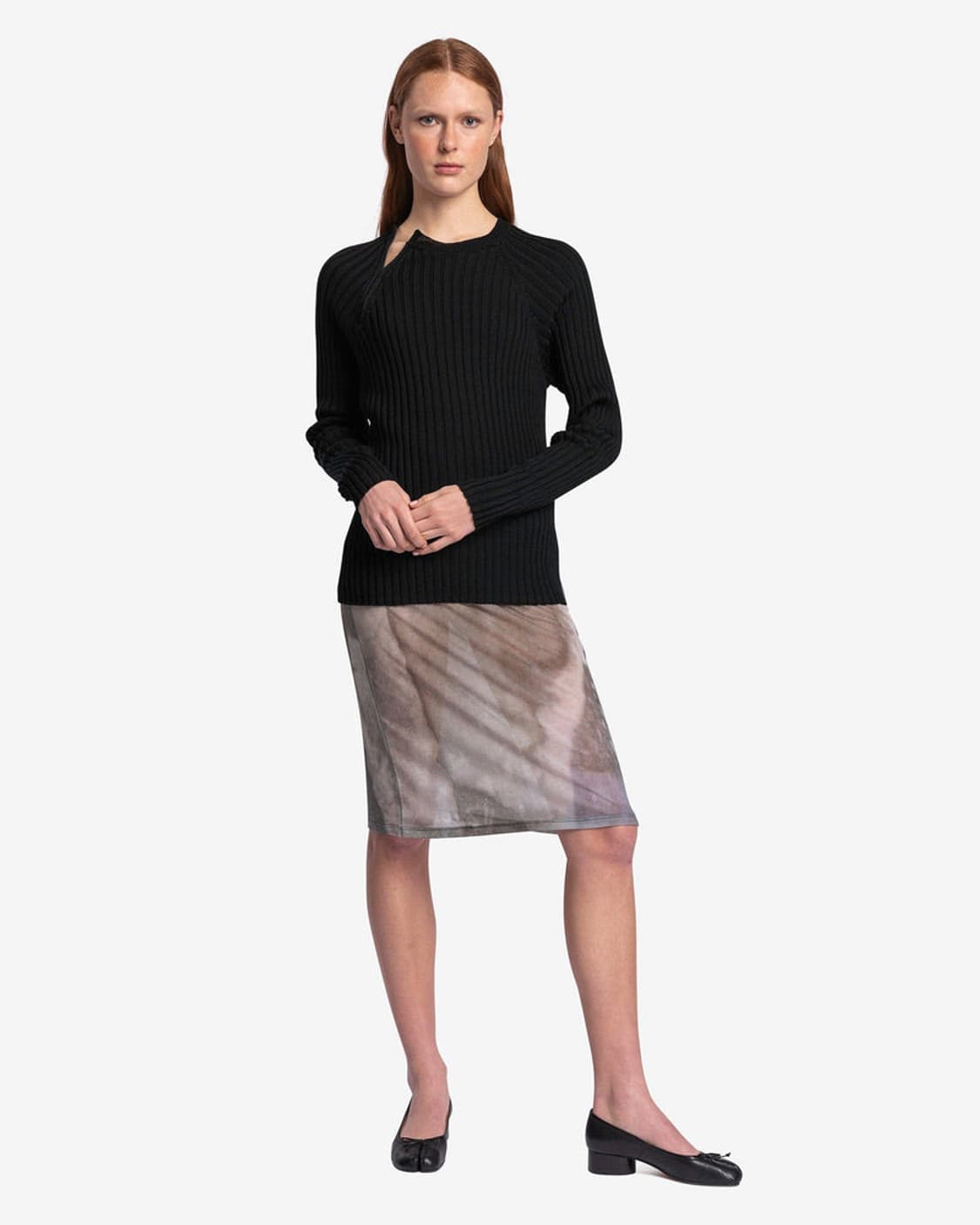 팔로마울 지퍼디테일 니트 상품이미지6