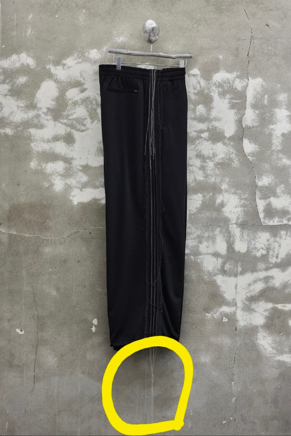 [L] 유스 사이드 디테일 트랙팬츠 블랙 상품이미지5