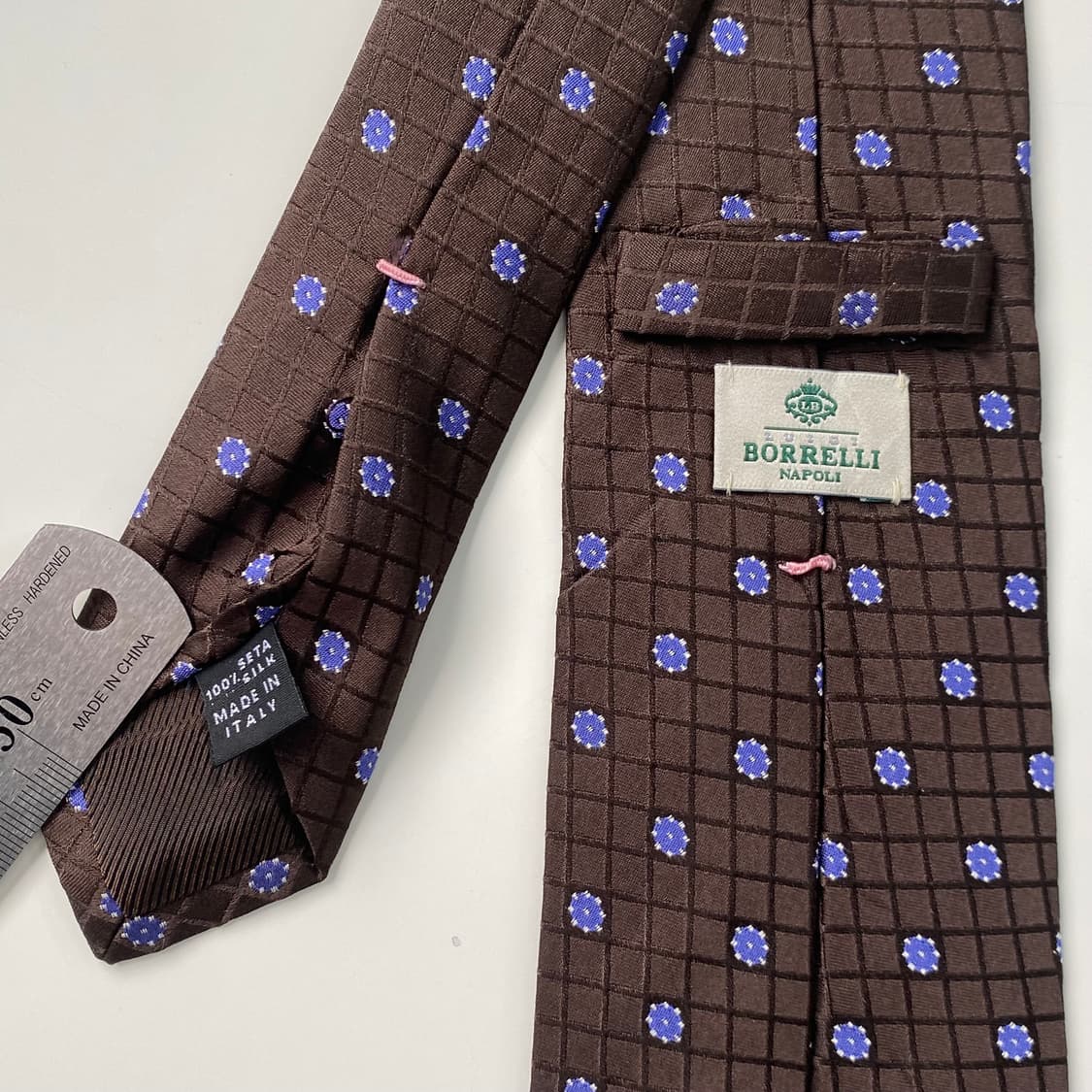 루이지 보렐리(BORRELLI) 명품 정품 넥타이 8.6cm 상품이미지5
