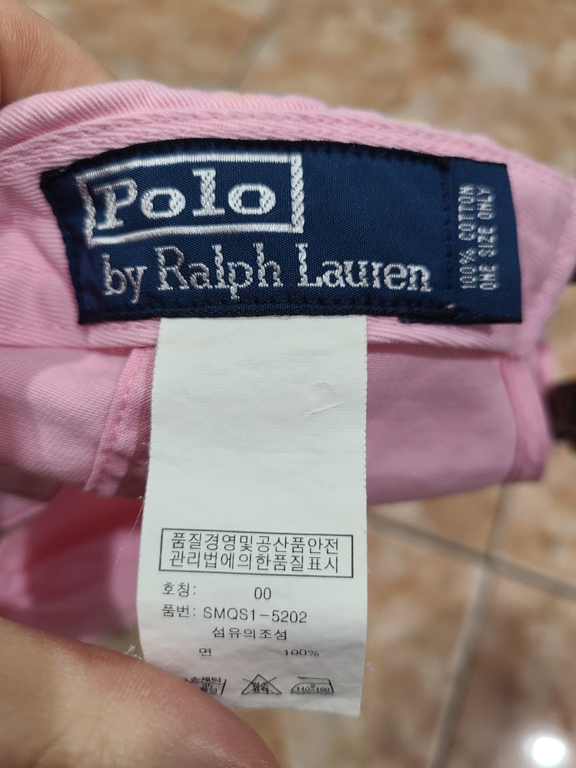 폴로랄프로렌 볼캡 (연한핑크) 상품이미지8