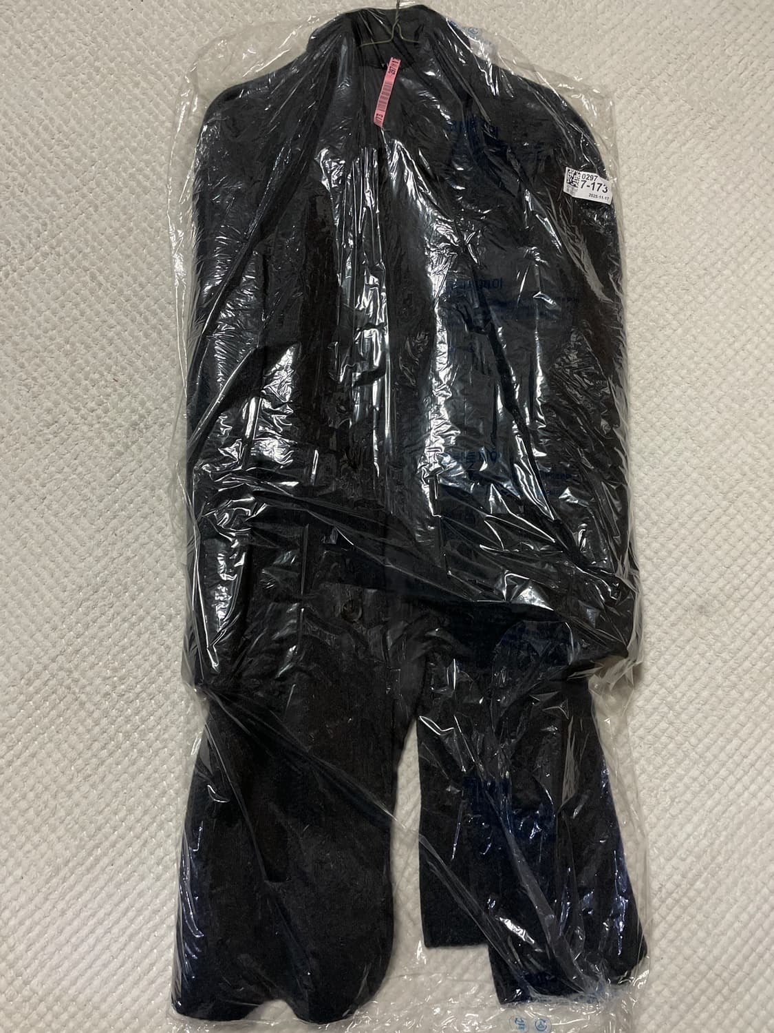 TIME 타임옴므 22FW 캐시미어100% 발마칸 코트 다크 그레이 상품이미지3