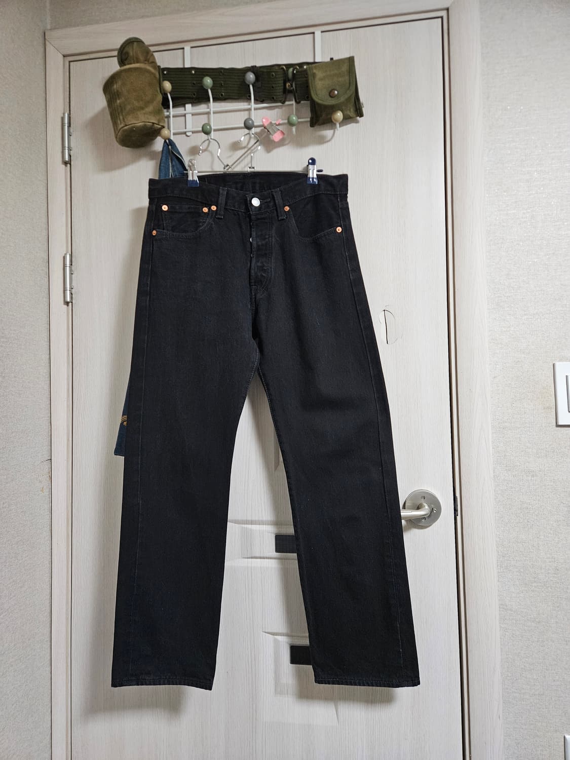 현행 levi's 501 32x30 블랙진 0660 품번 리바이스 상품이미지1