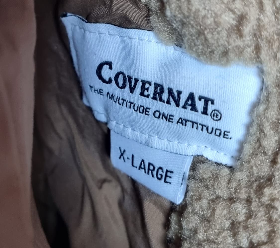 XL ) 커버낫 브라운 리버시블 양면 후리스/바람막이 상품이미지5