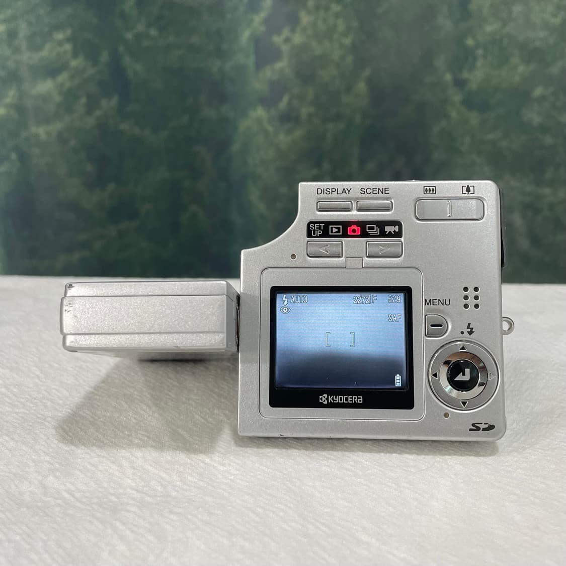 (셀카/희귀) 교세라 finecam sl400r 디지털카메라 상품이미지5