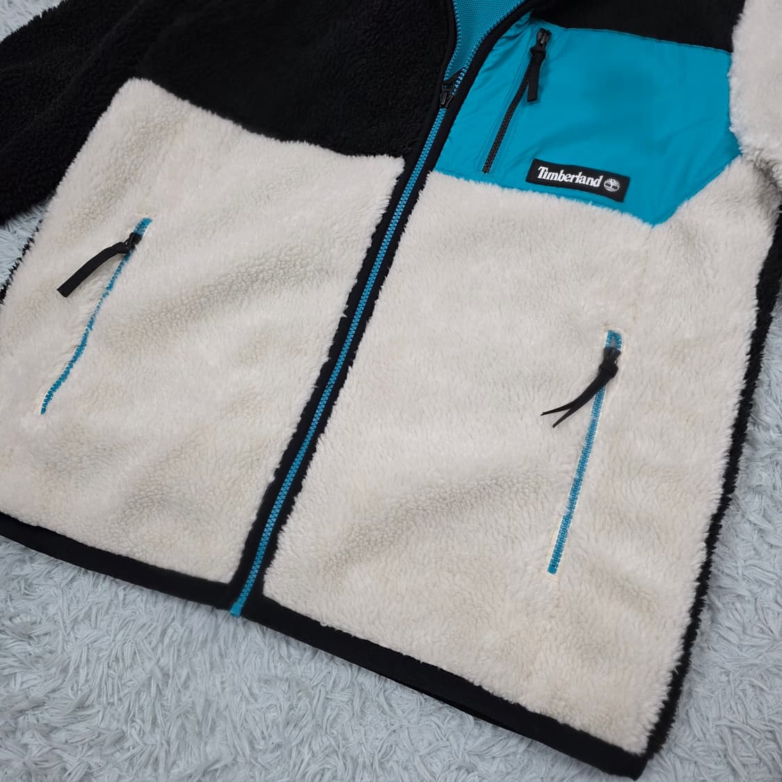 팀버랜드 남성 컬러블록 플리스 자켓 L 상품이미지6