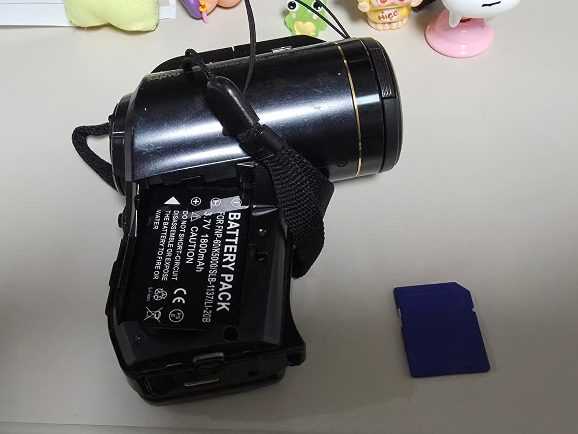 산요 작티 VPC-HD1010 빈티지 캠코더 상품이미지8