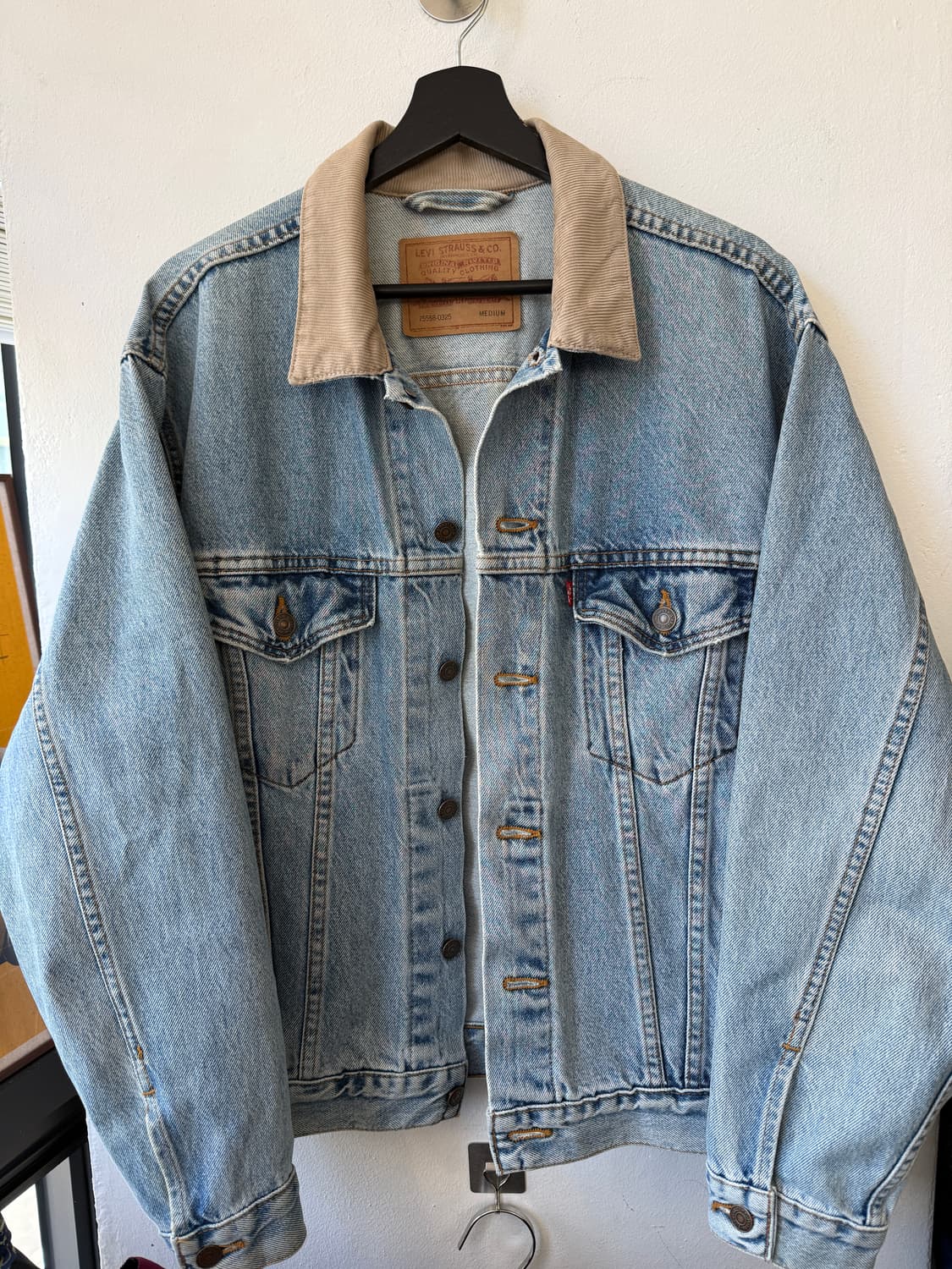 USA🇺🇸리바이스 75558-0325 데님 트러커 자켓 M 상품이미지1