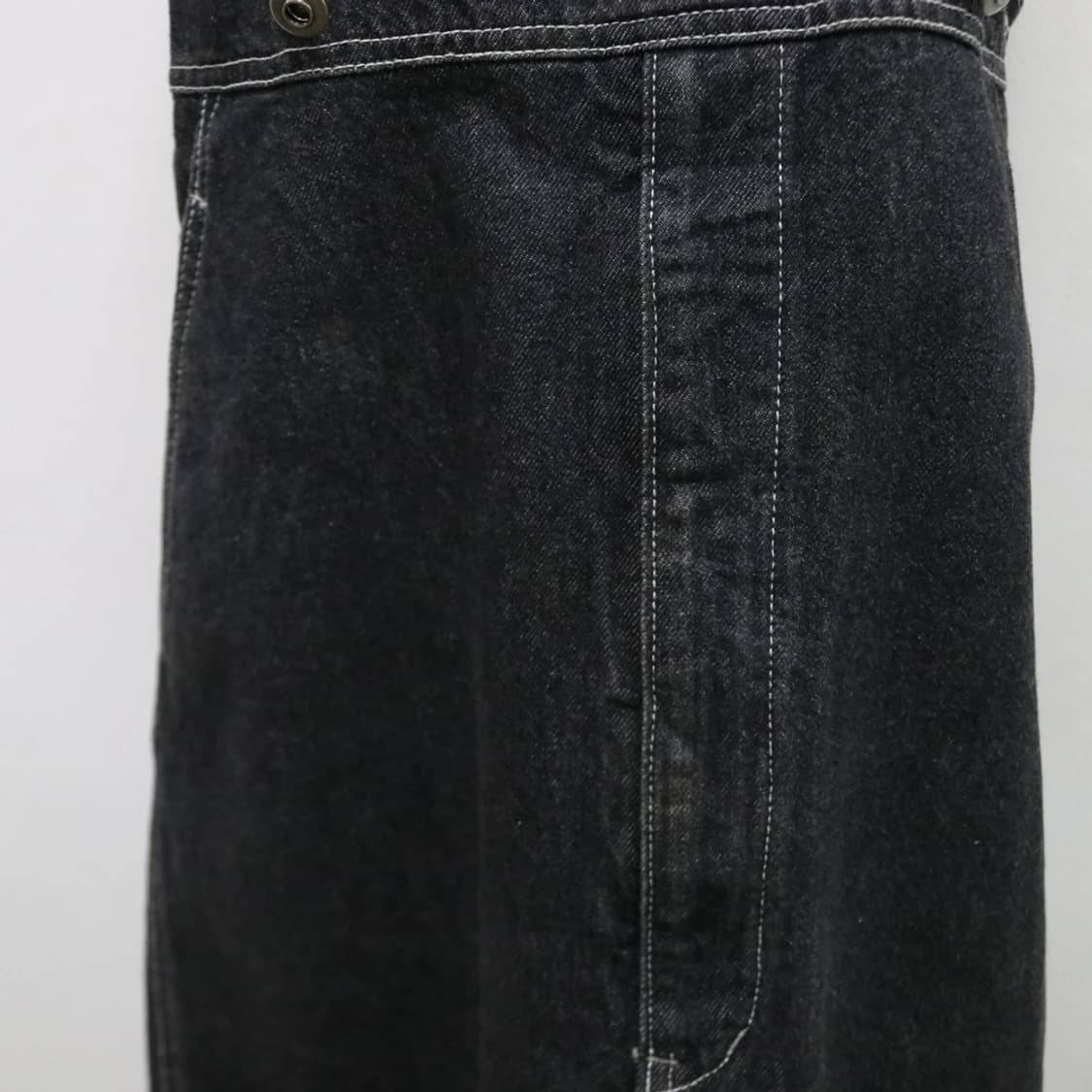 90'S I.S. 이세이미야케 서스펜더 스커트 62691 상품이미지7